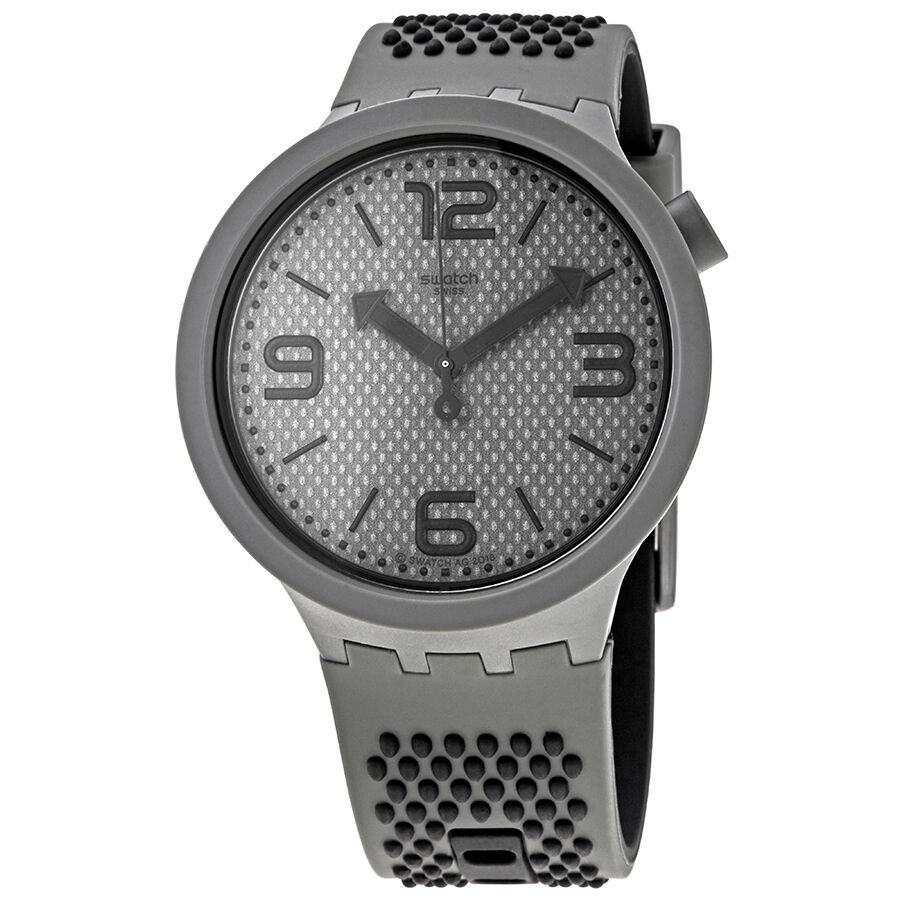 Men's BBBlood Silicone Grey Dial Watch