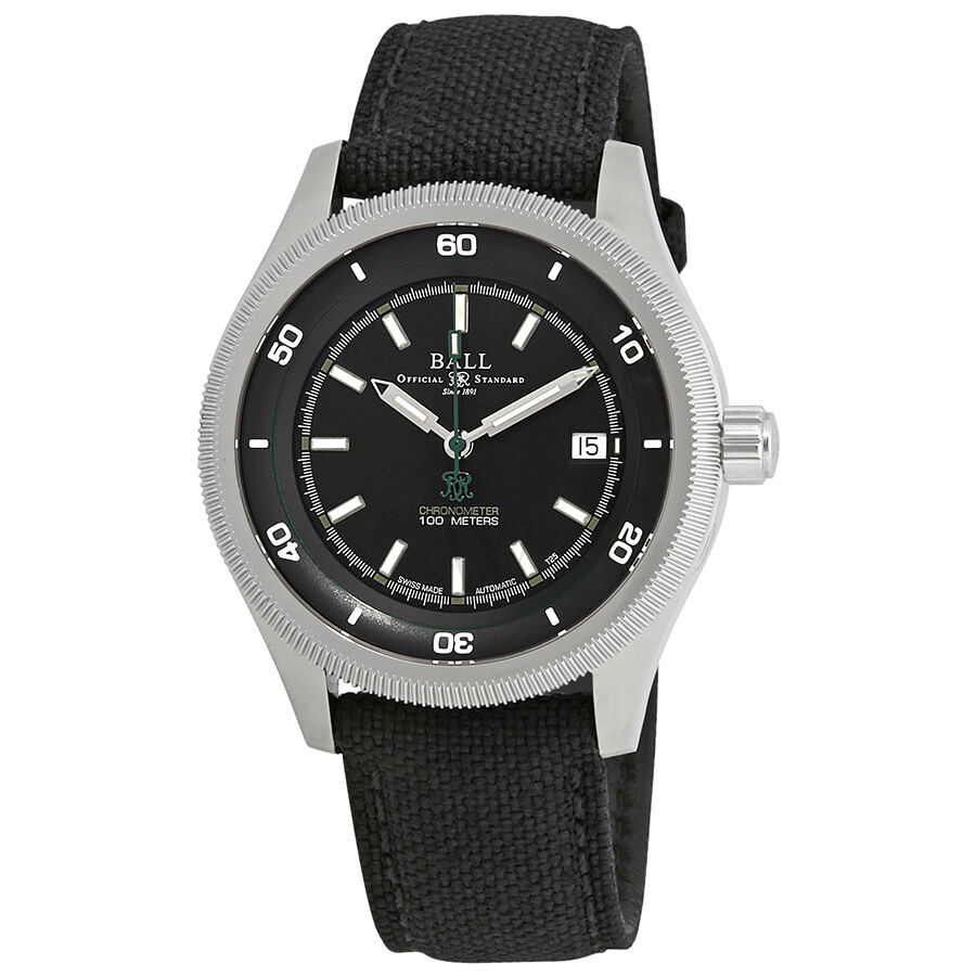 Men's Engineer II Magneto S Cordura Fabric Black Dial Watch