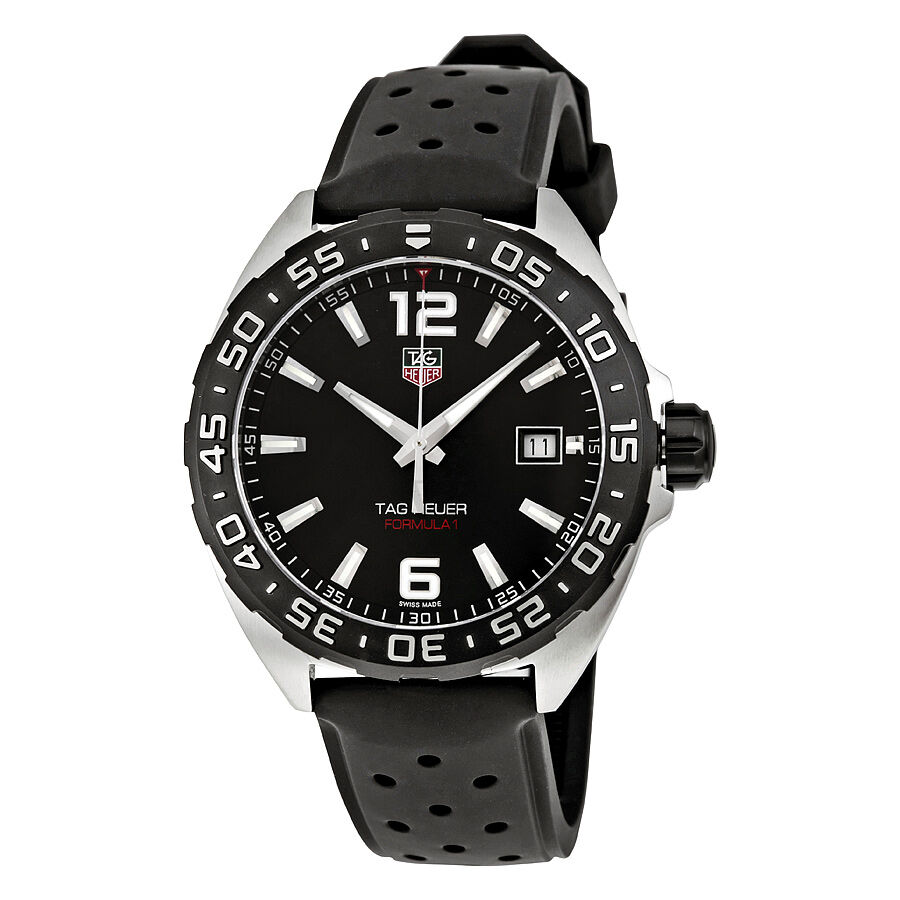 Men's Formula 1 Rubber Black Dial Watch