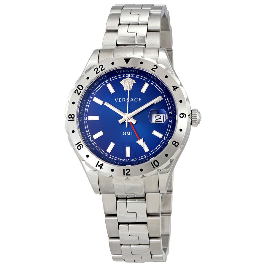 Men's Hellenyium Stainless Steel Blue Dial Watch