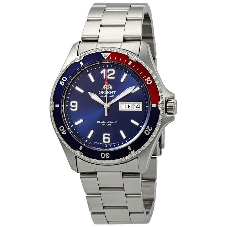 Men's Mako II Stainless Steel Blue Dial Watch