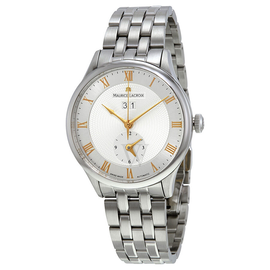 Men's Masterpiece Tradition Stainless Steel Silver Dial Watch
