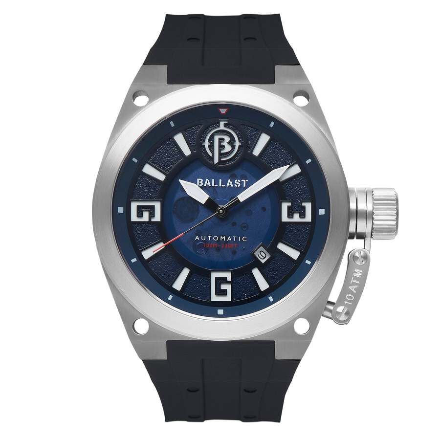 Men's Valiant Silicone Blue Dial Watch