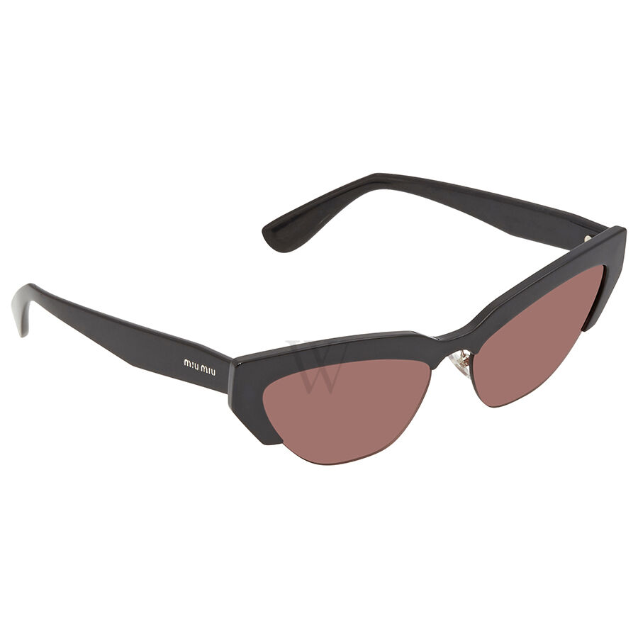 59 mm Black Sunglasses