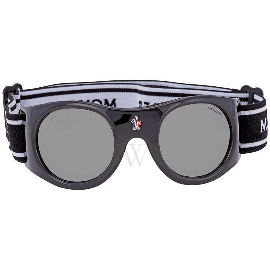 Mask 55 mm Shiny Black Sunglasses