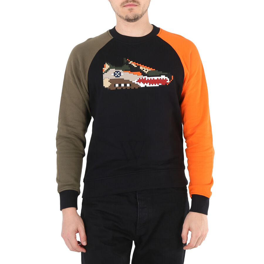 8-Bit Falcon Crewneck Tri-colour Sweatshirt
