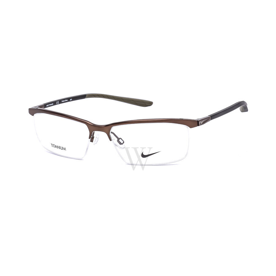56 mm Brown Eyeglass Frames