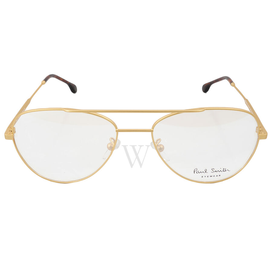 Angus 55 mm Matte Gold Eyeglass Frames