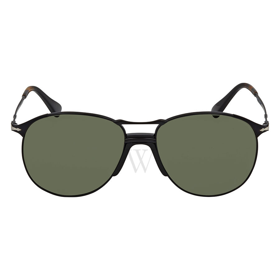 649 Series 55 mm Black Sunglasses
