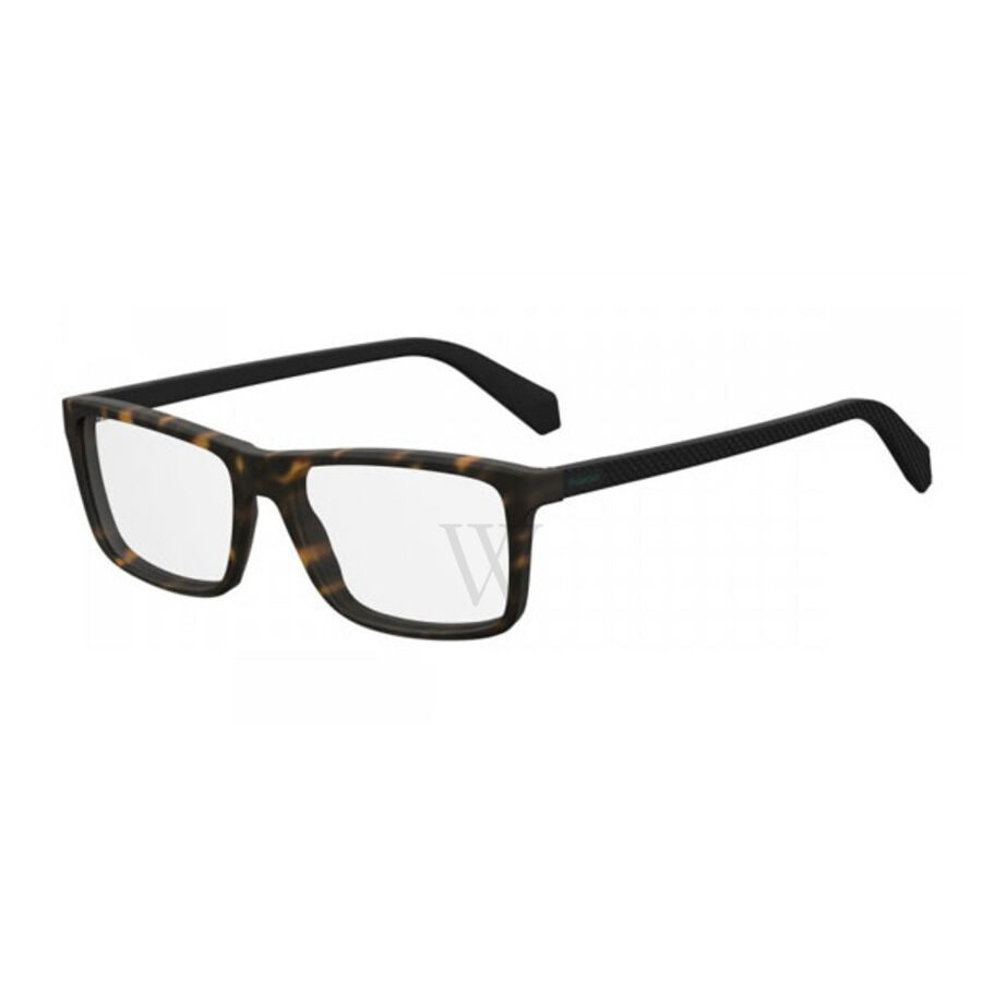 54 mm Matte Havana Eyeglass Frames