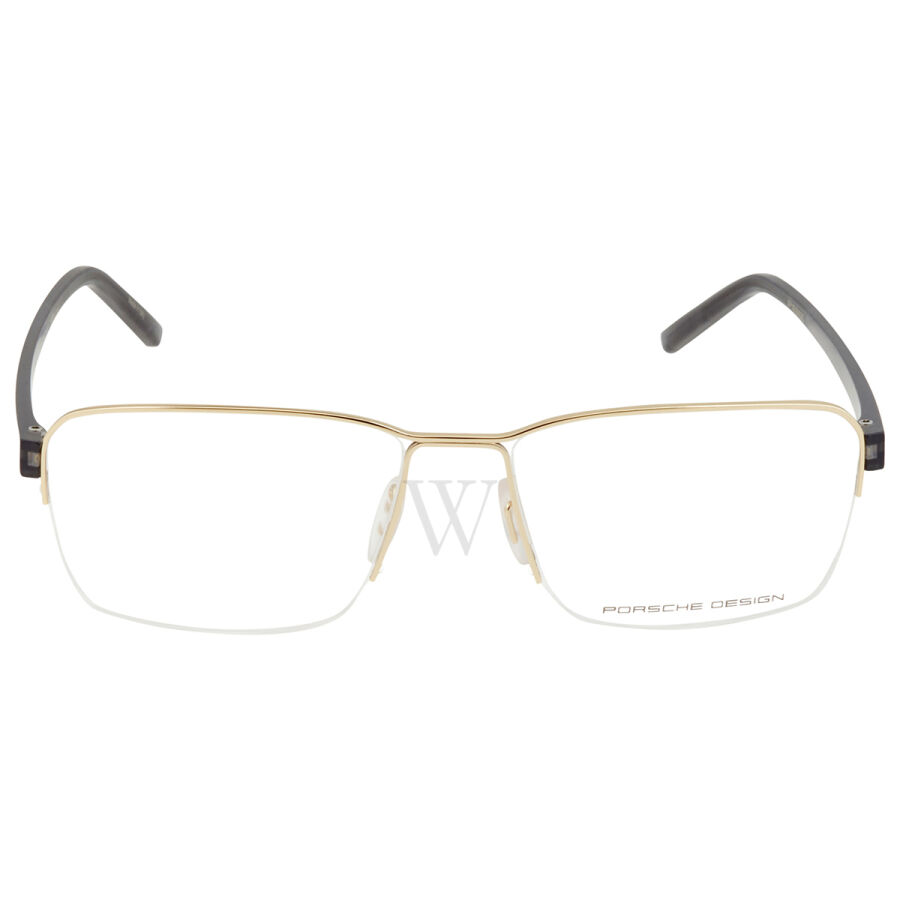 57 mm Gold Eyeglass Frames