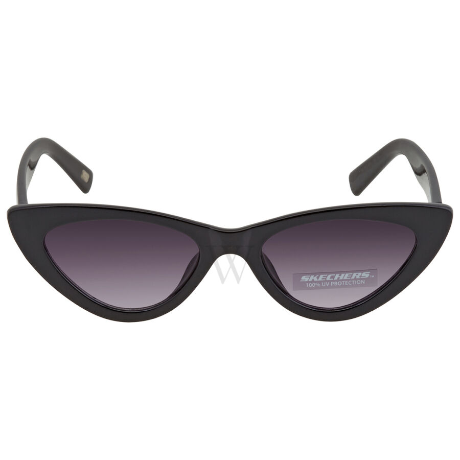 51 mm Shiny Black Sunglasses