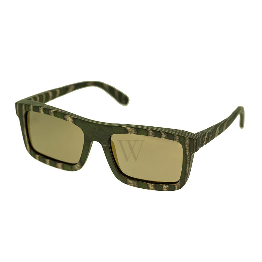 Garcia 53 mm Green Zebra Sunglasses