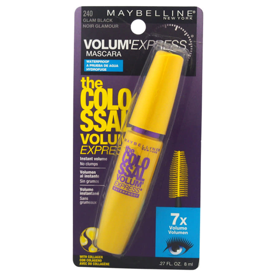 The Colossal Volum Express Waterproof Mascara - # 240 Glam Black by  for Women - 0.27 oz Mascara