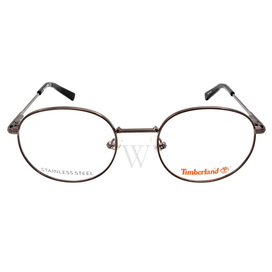 48 mm Shiny Gunmetal Eyeglass Frames