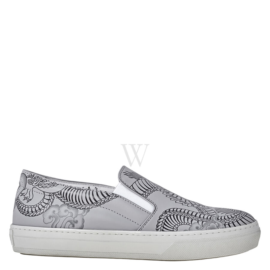 Womens Slip-on Loafers in Medium Cement