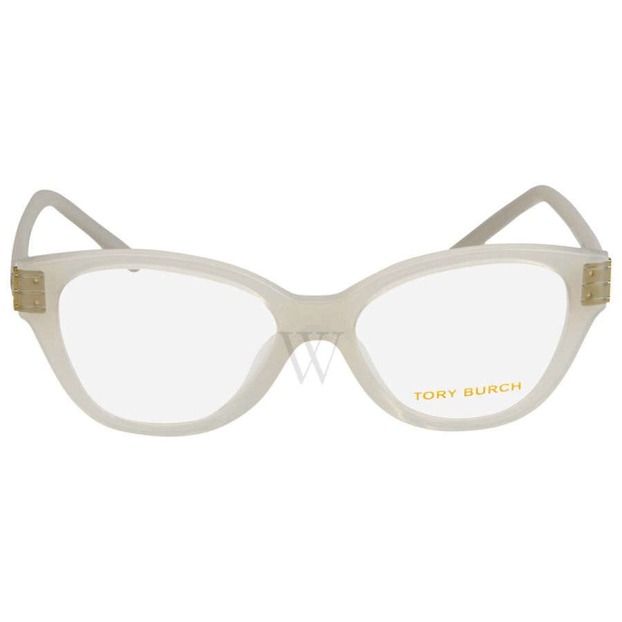 50 mm Milky Ivory Eyeglass Frames