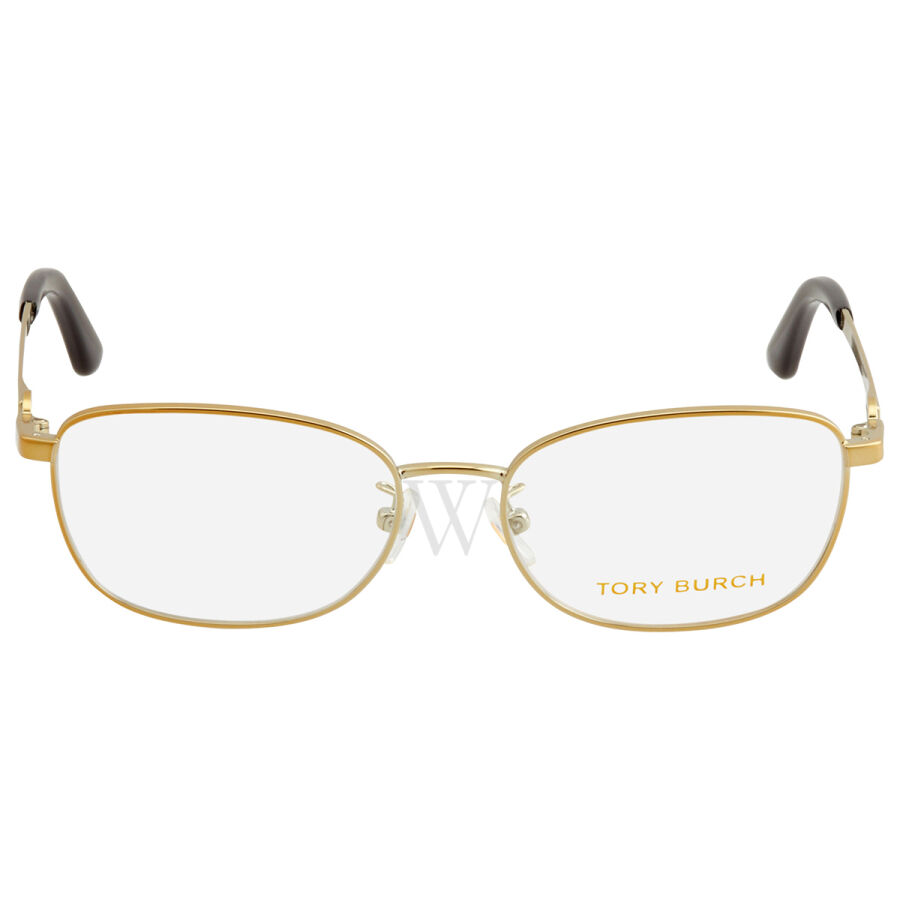 50 mm Shiny Gold Metal Eyeglass Frames