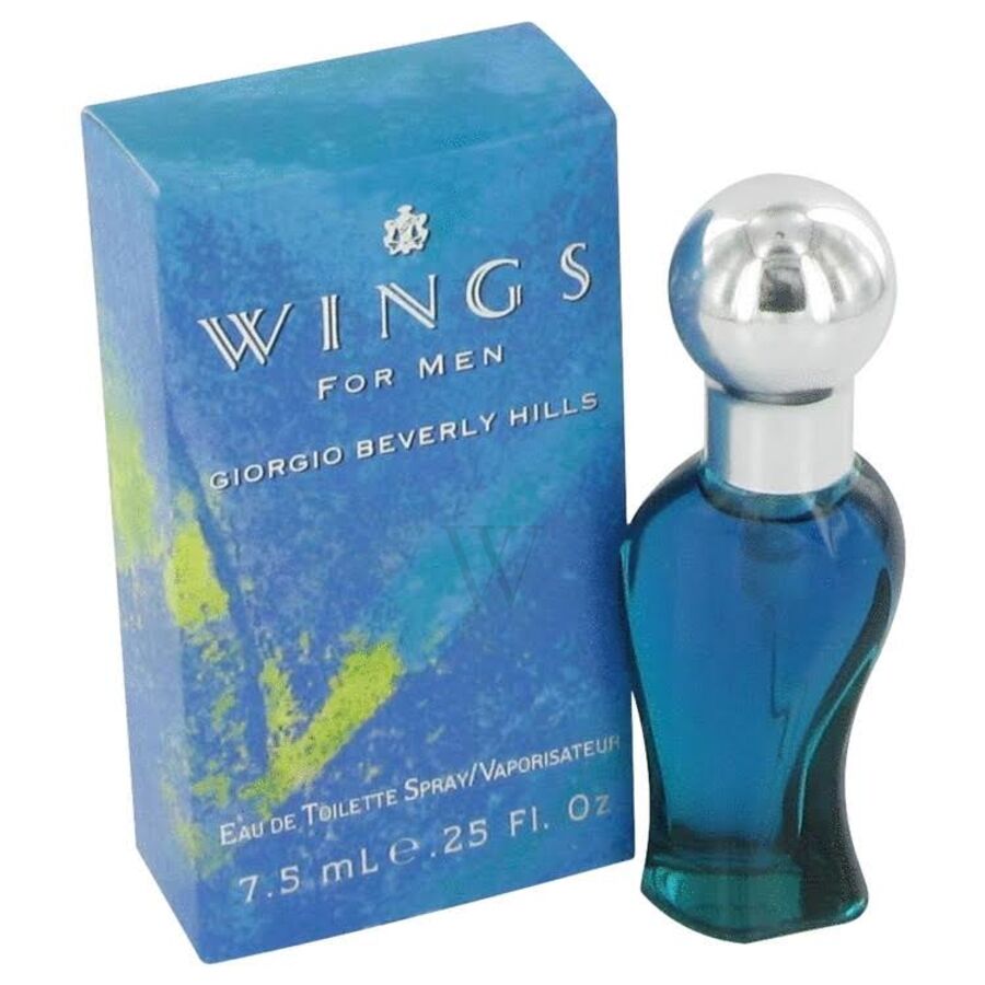 Wings / Giorgio B. Hills EDT Spray Mini Unboxed .25 oz / 7.5 ml (m)
