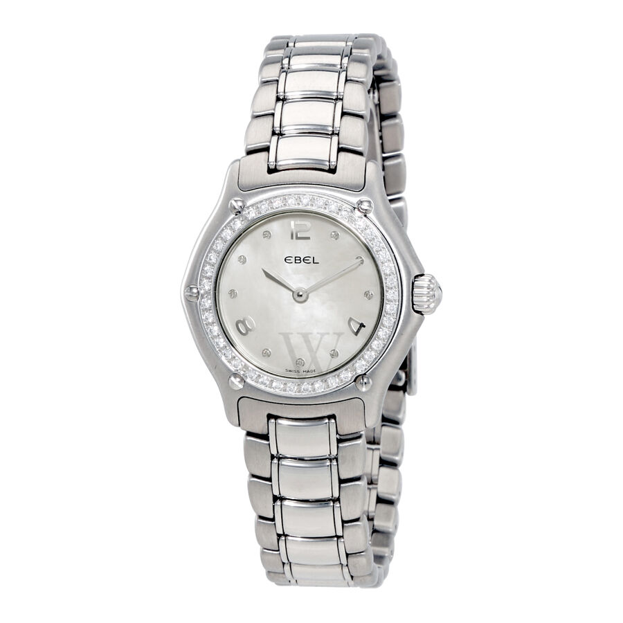 Women's 1911 Stainless Steel White Mother-of-pearl Dial Watch