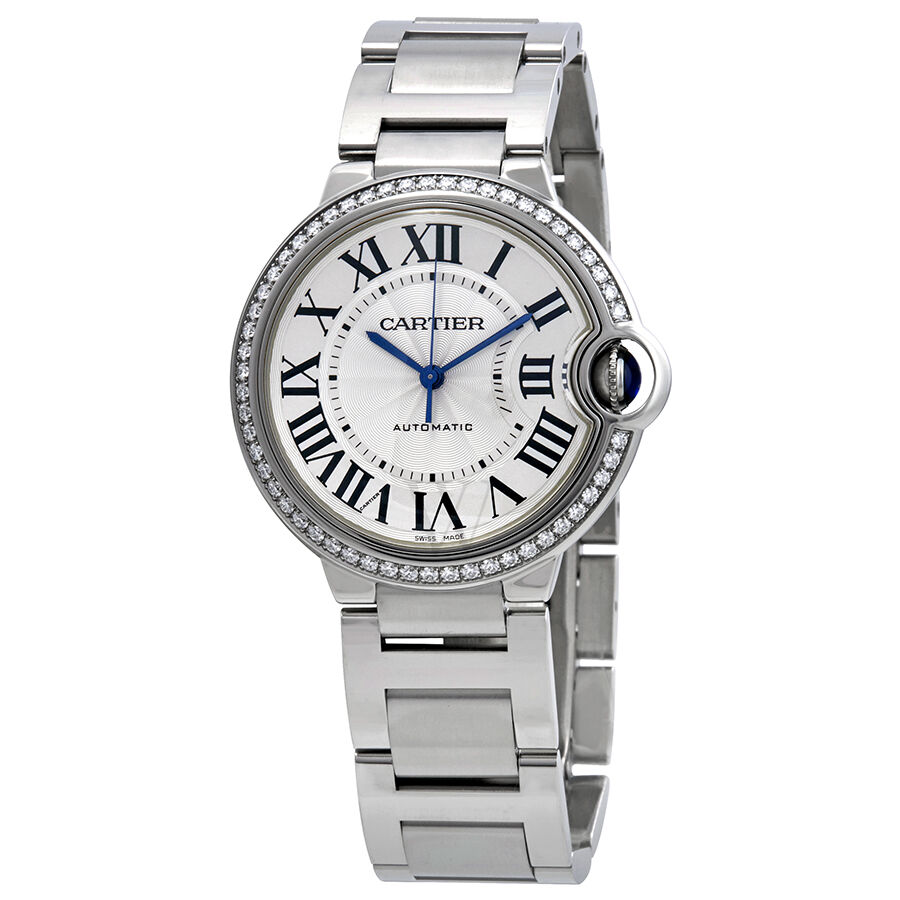 Women's Ballon Bleu de  Stainless Steel Silver Dial Watch
