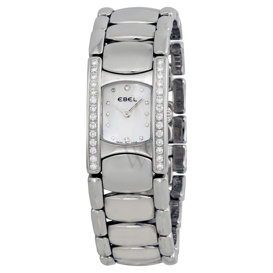 Women's Beluga Stainless Steel Mother of Pearl Dial Watch