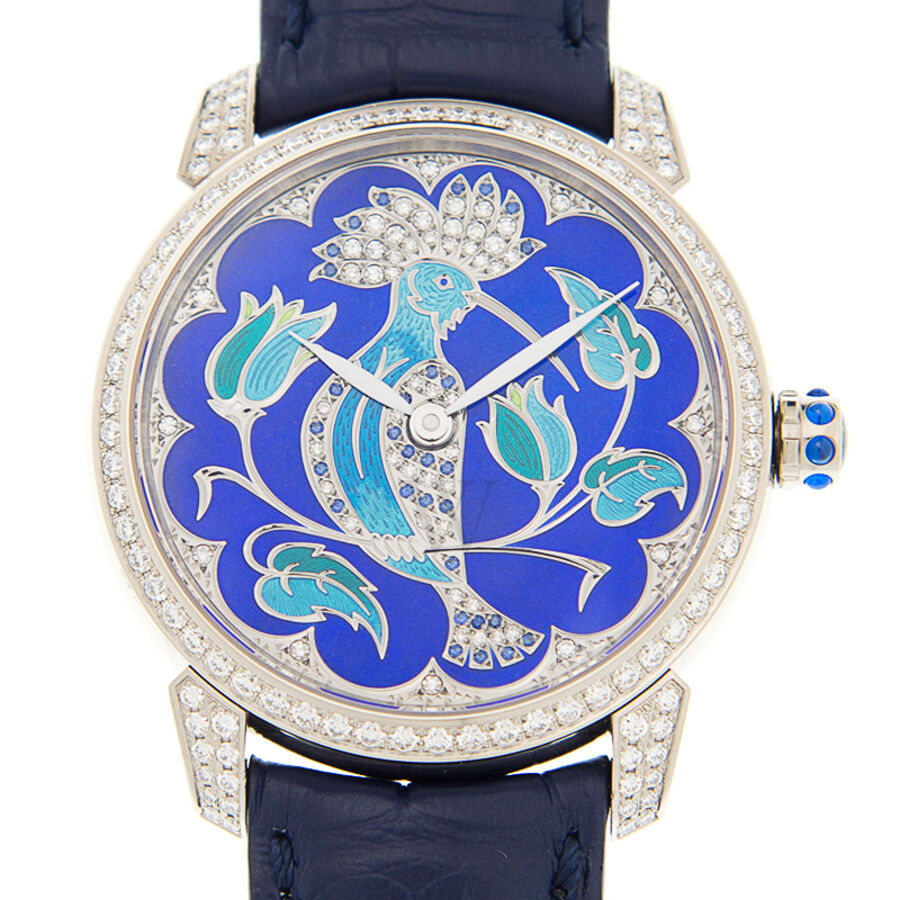 Women's Classico Lady Alligator Leather Blue Dial Watch