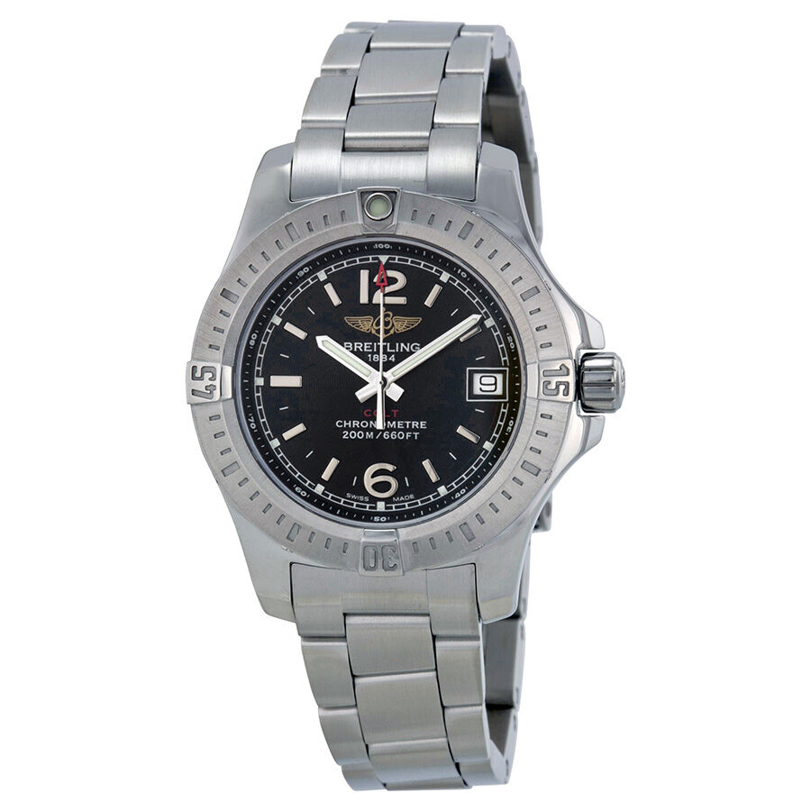 Women's Colt Lady Stainless Steel Black Dial Watch