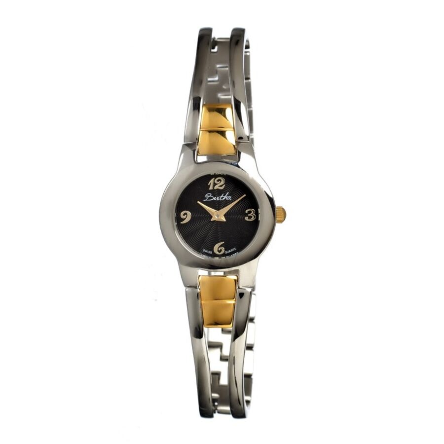 Women's Elsie Stainless Steel Black Dial Watch