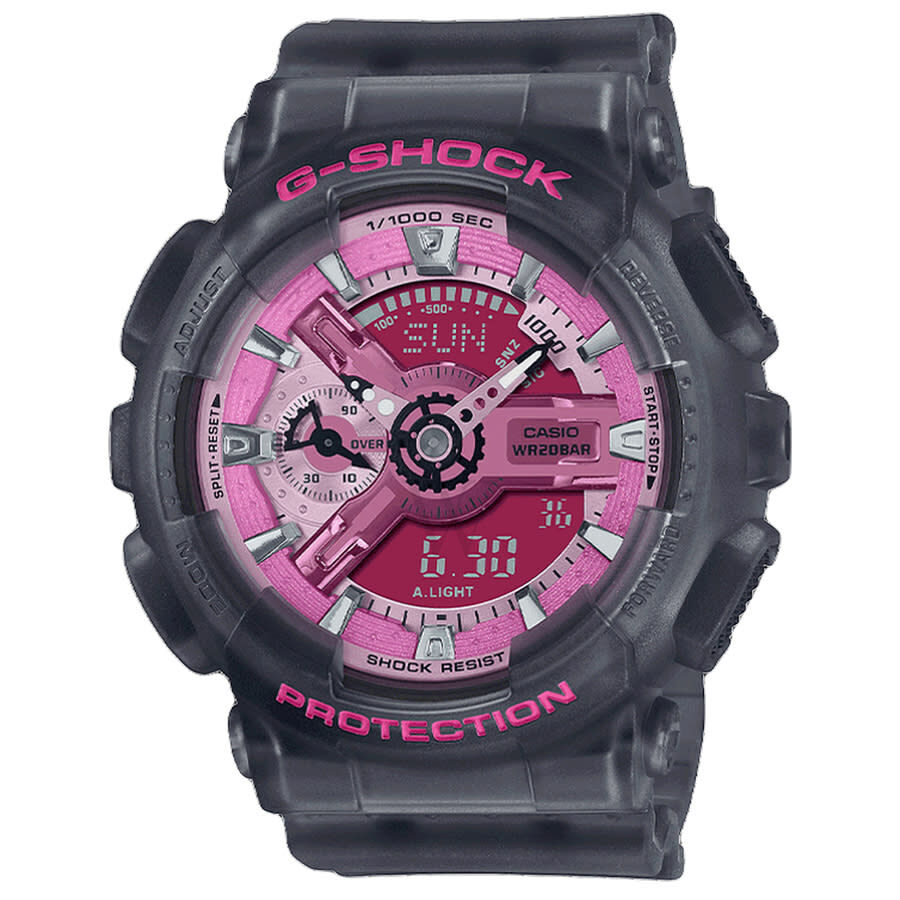 Women's G-Shock Resin Pink Dial Watch