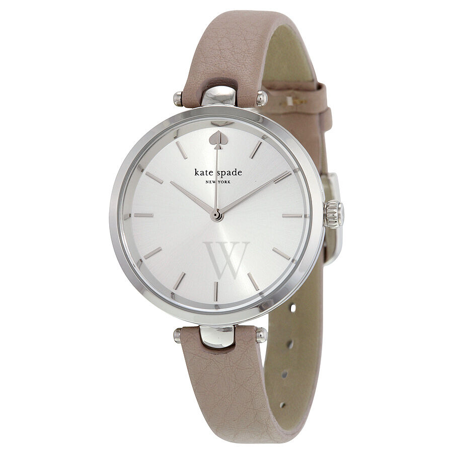 Women's Holland Leather Silver Dial Watch