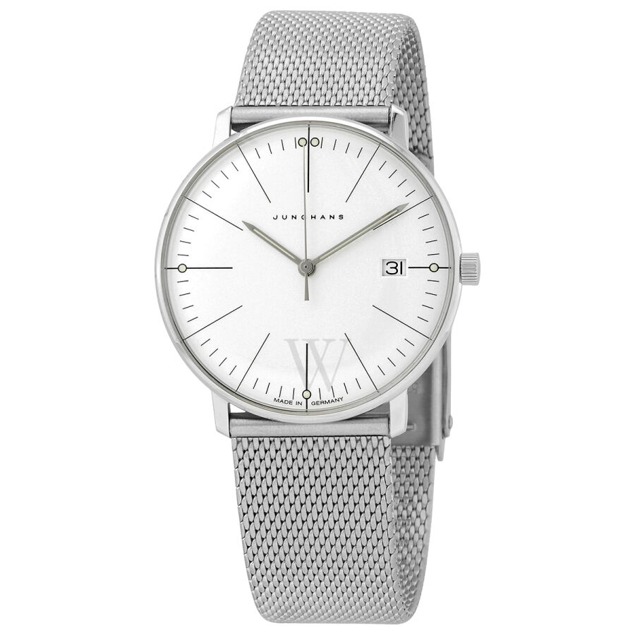 Women's Max Bill Stainless Steel Milanaise Silver Dial Watch