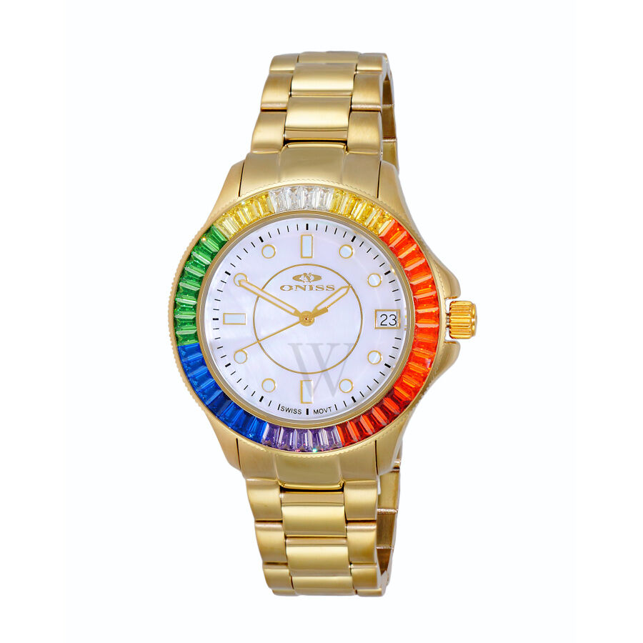 Women's ON7324 Stainless Steel White Dial Watch
