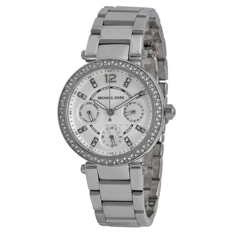 Women's Parker Stainless Steel Silver Dial Watch