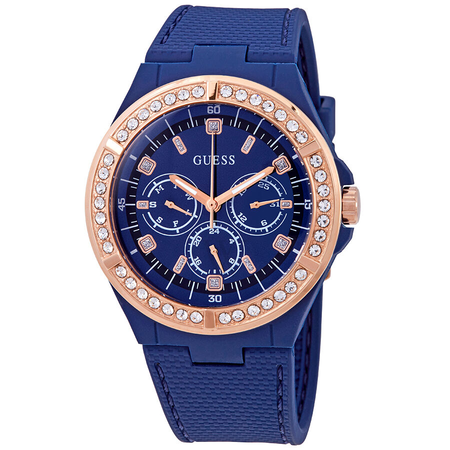 Women's Playa Silicone Blue Dial Watch