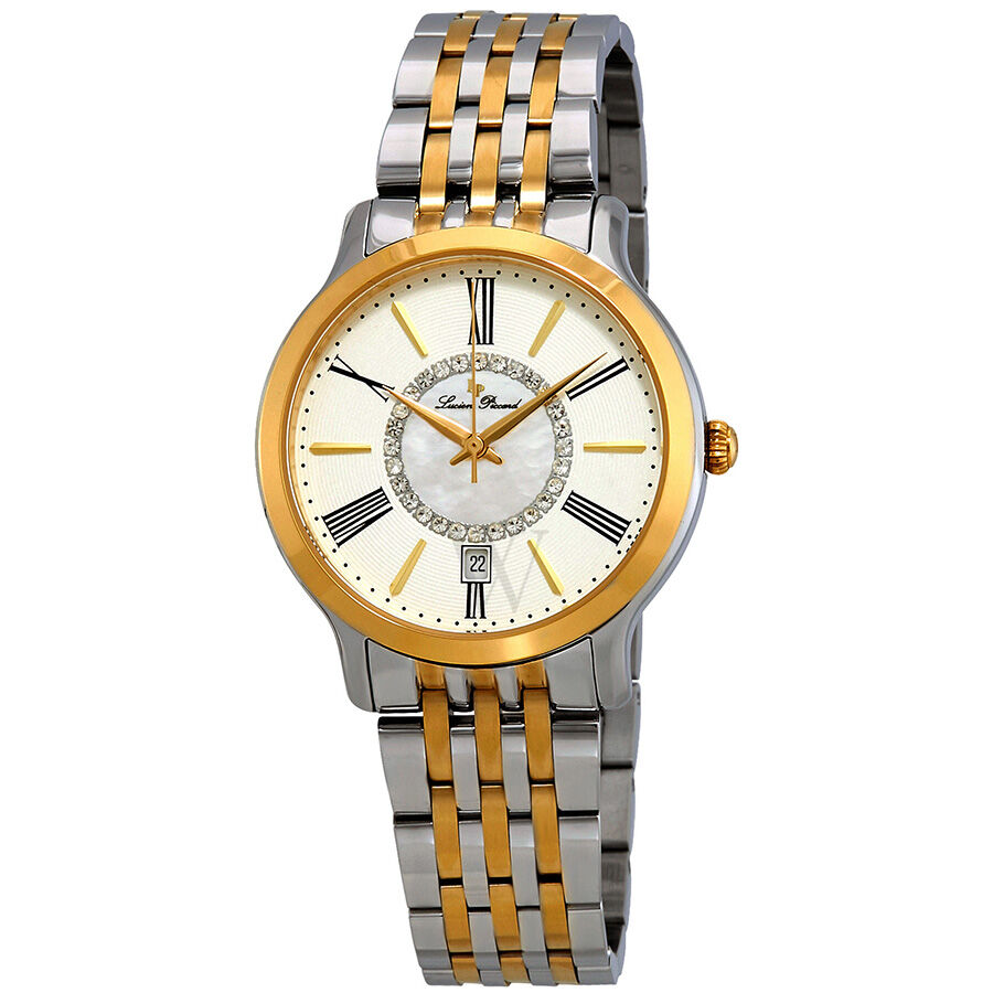 Women's Sofia Stainless Steel Silver Mother of Pearl Dial Watch