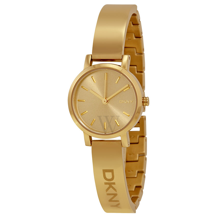 Women's Soho Stainless Steel ( adjust-o-matic) Champagne Dial Watch