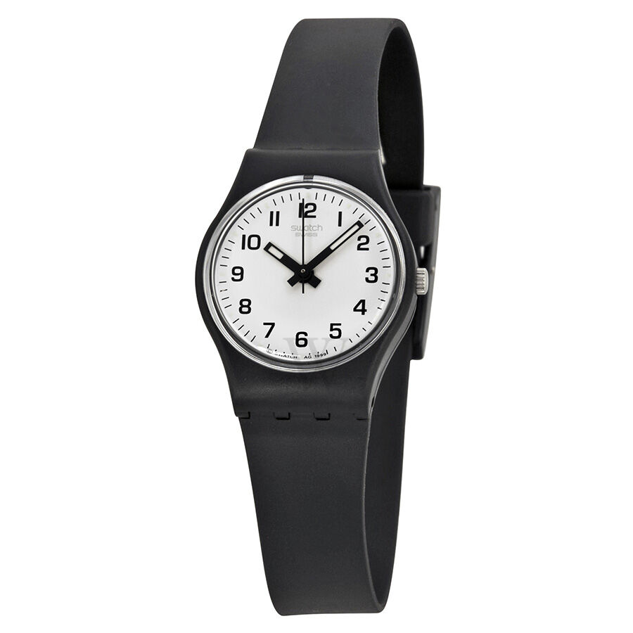 Women's Something New Silicone Black Dial Watch