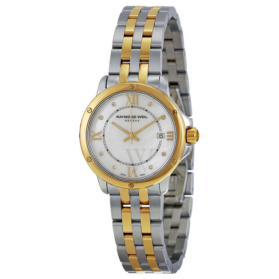 Women's Tango Stainless Steel Mother of Pearl Dial Watch