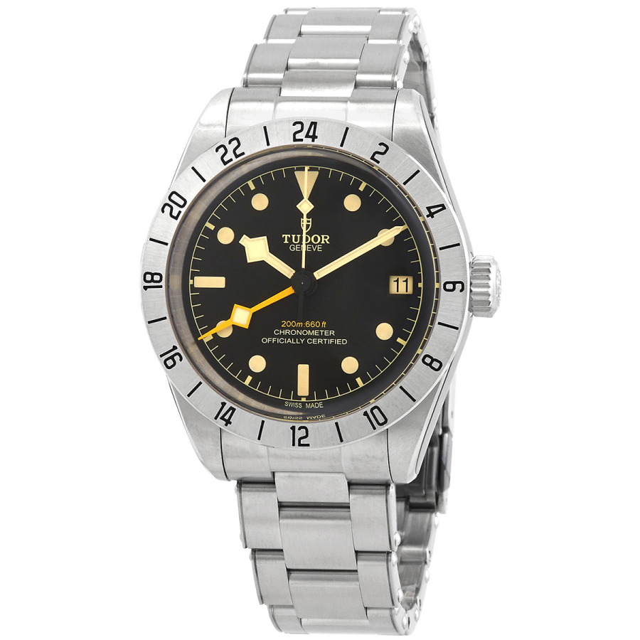 Men's Dive Stainless Steel Black Dial Watch | World of Watches