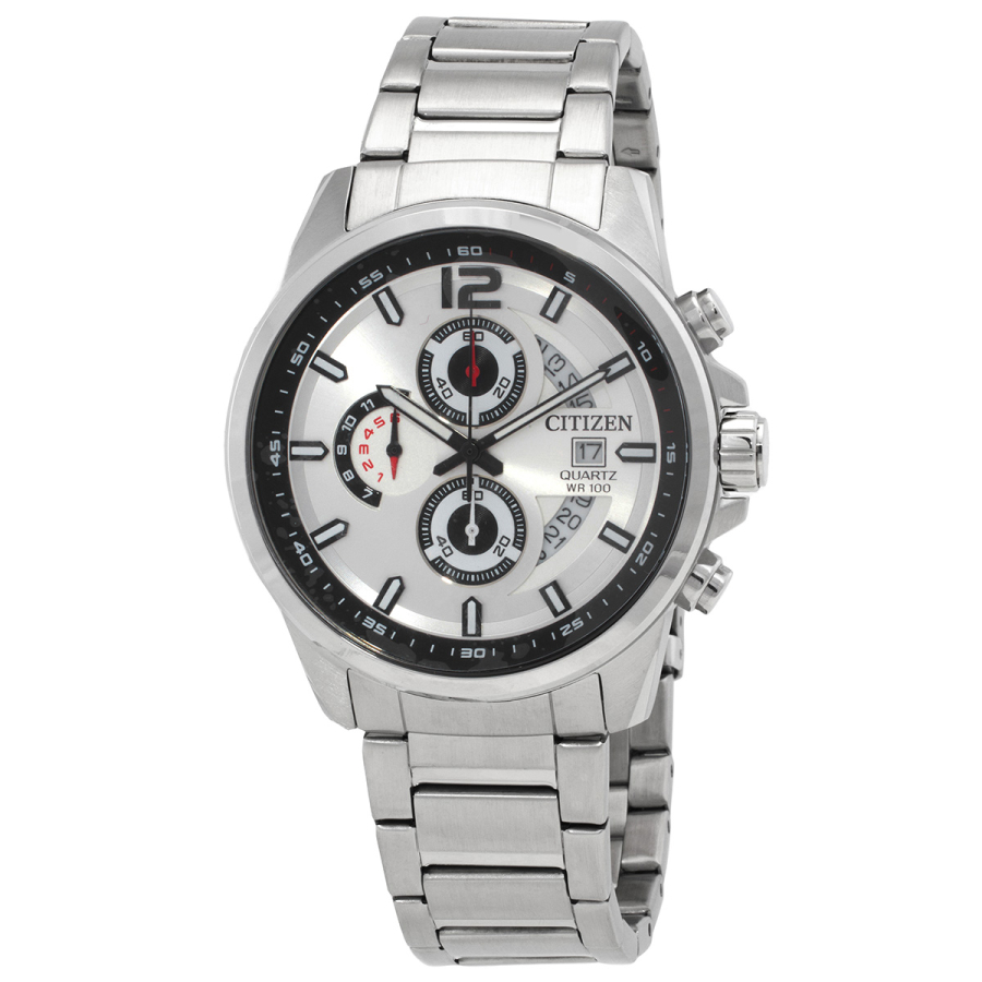 Men\'s Chronograph Super Titanium White Dial Watch | World of Watches