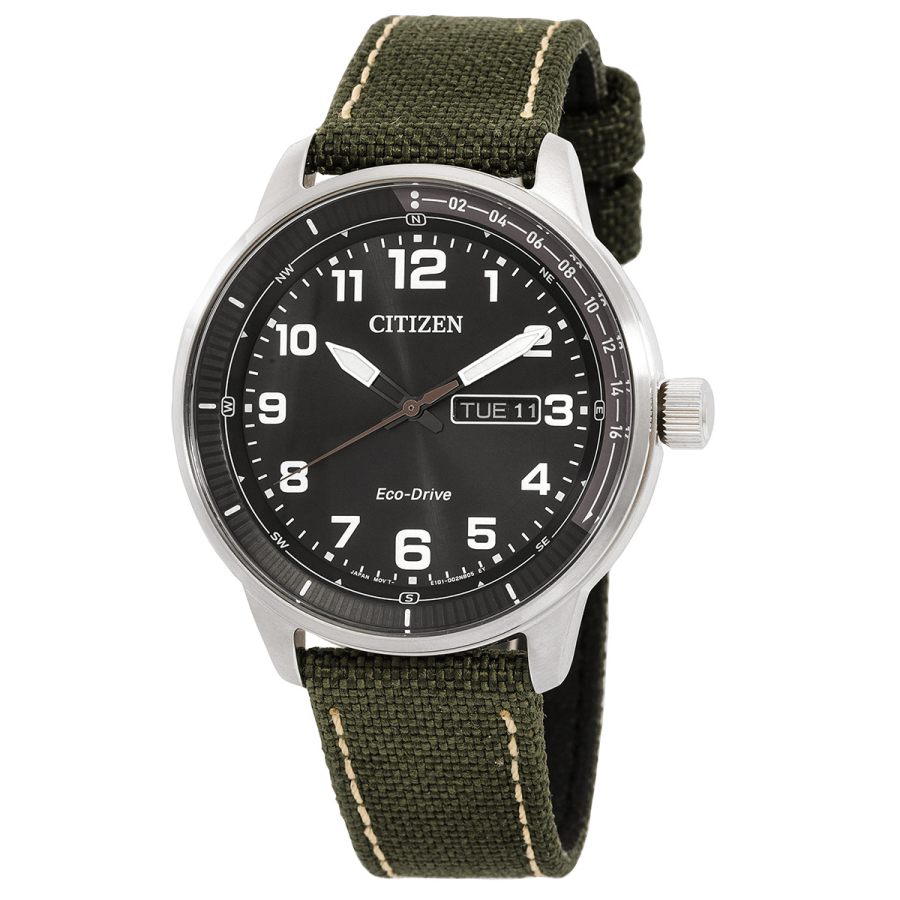 Men\'s Defender Nylon Black Dial Watch | World of Watches