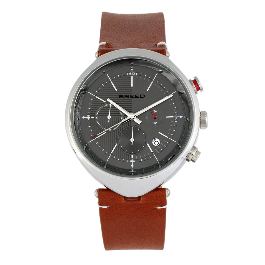 Men's Bronze Chrono Chronograph Leather Green Dial Watch | Elysee 98017 |  WorldofWatches.com | World of Watches