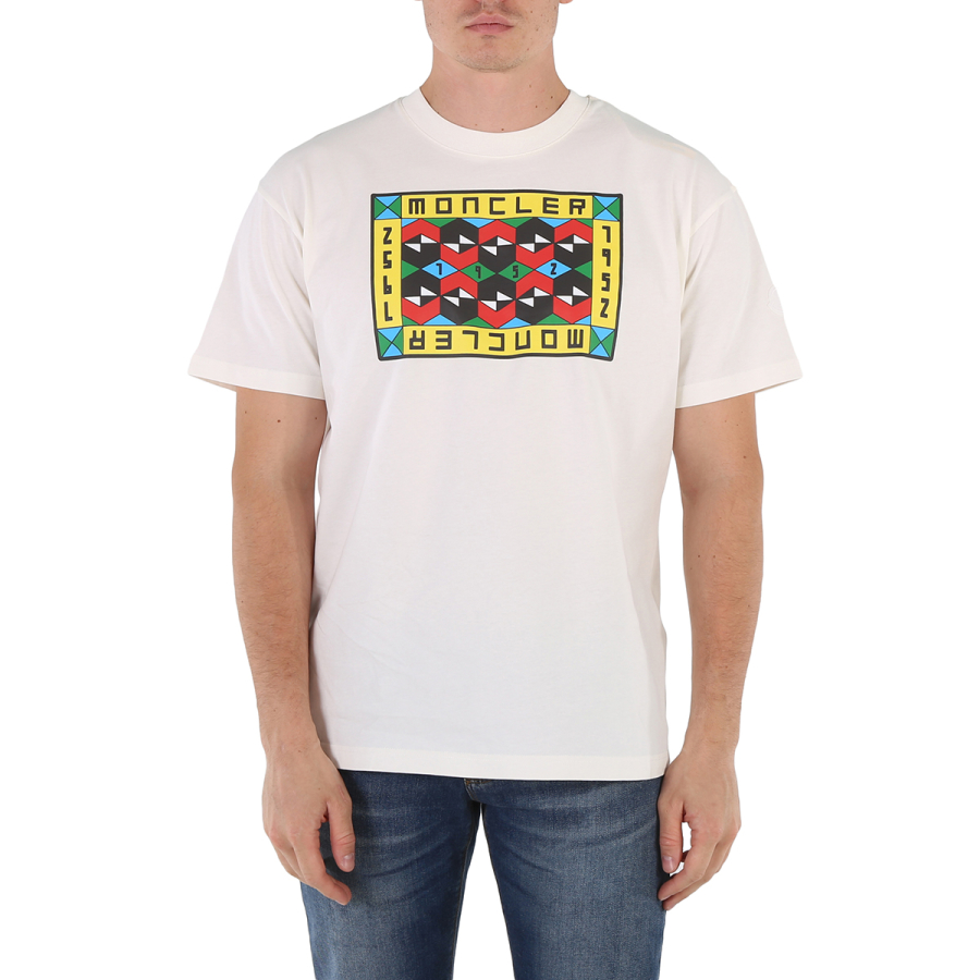 Moncler Men's Lettering Graphic T-Shirt