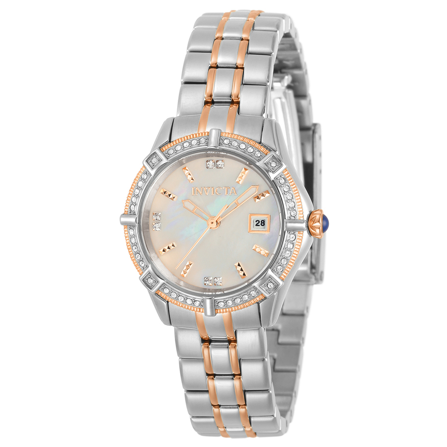 Women's Stainless Steel White Dial Watch | World of Watches