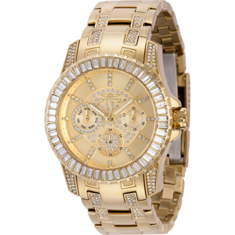 Men\'s Chronograph Stainless Steel Gold Dial Watch | Armani Exchange AX2602  | World of Watches